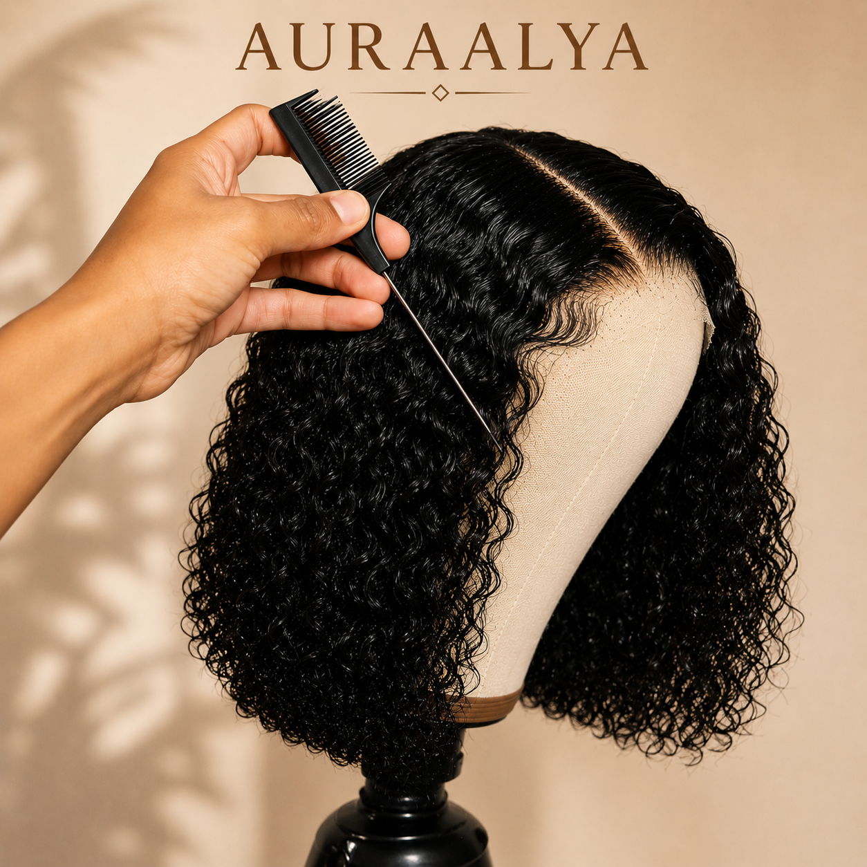 AURAALYA™ | Short Wig Bouclée