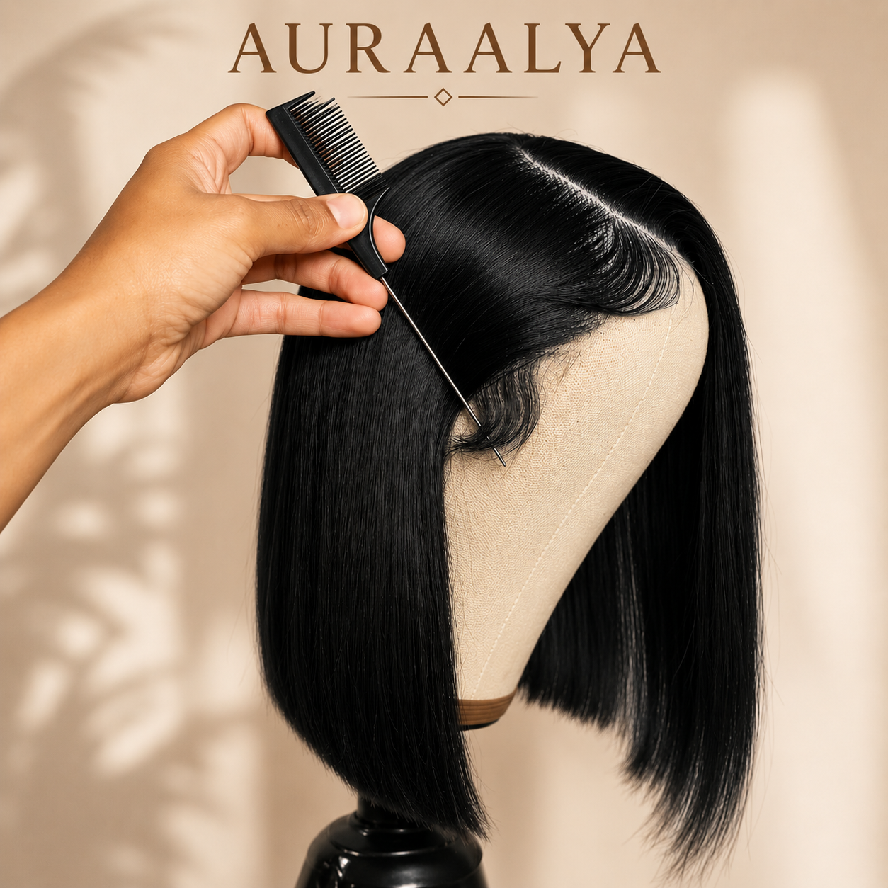 AURAALYA™ | Short Wig Noire