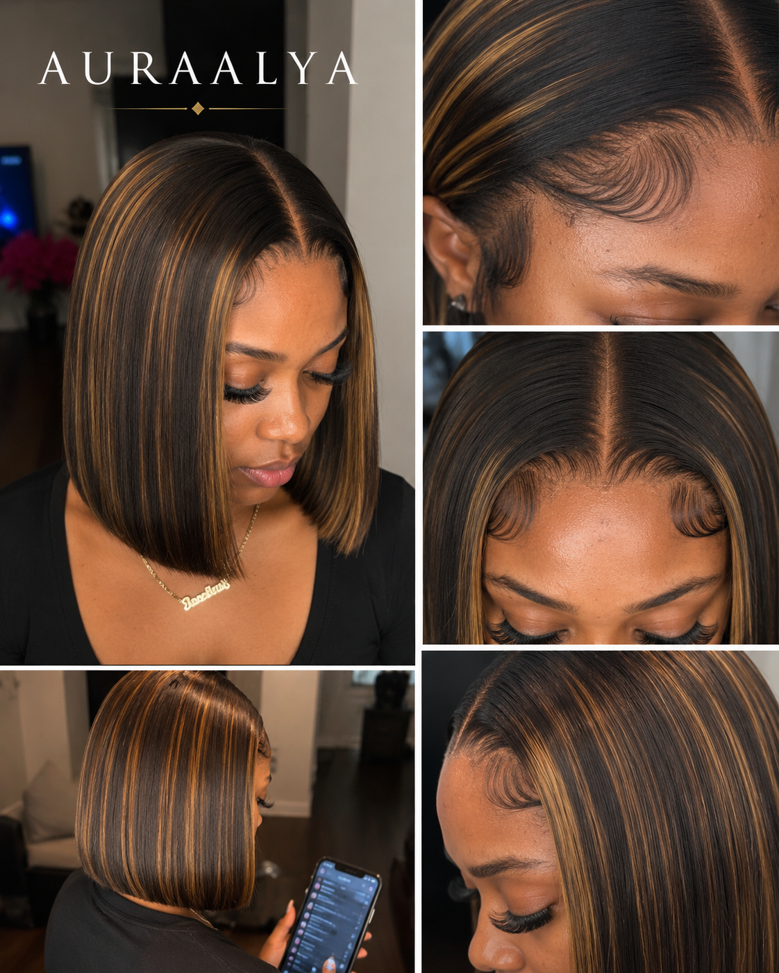 AURAALYA™ | Short Wig Blond